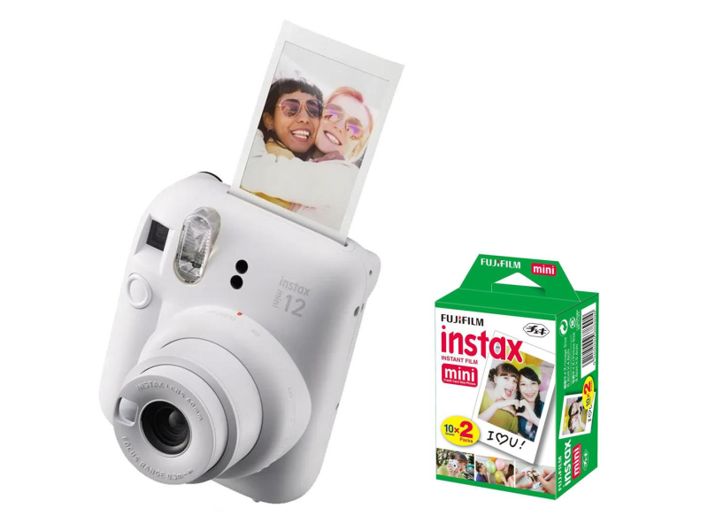 Fujifilm Instax Mini 12 biały + wkłady (20 zdjęć)